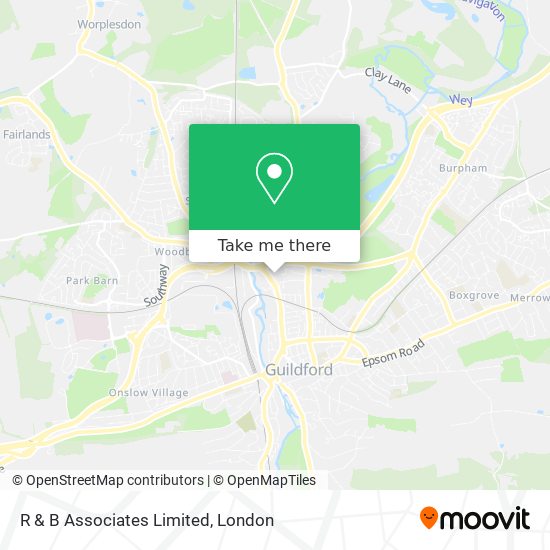 R & B Associates Limited map