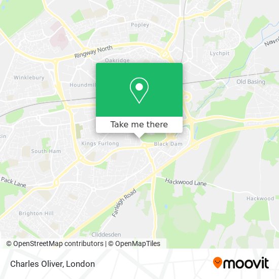 Charles Oliver map