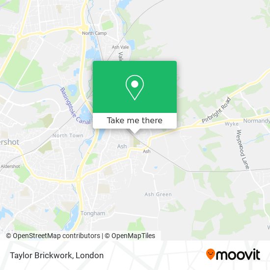 Taylor Brickwork map