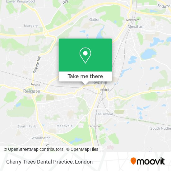 Cherry Trees Dental Practice map