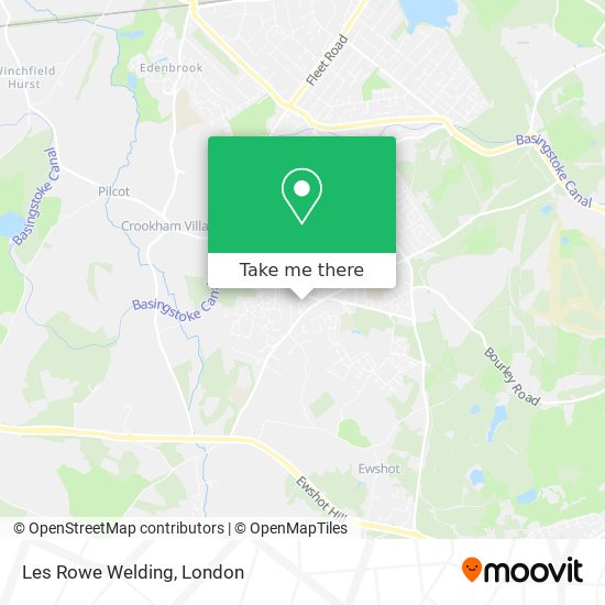 Les Rowe Welding map