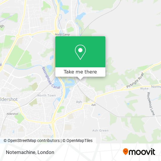 Notemachine map