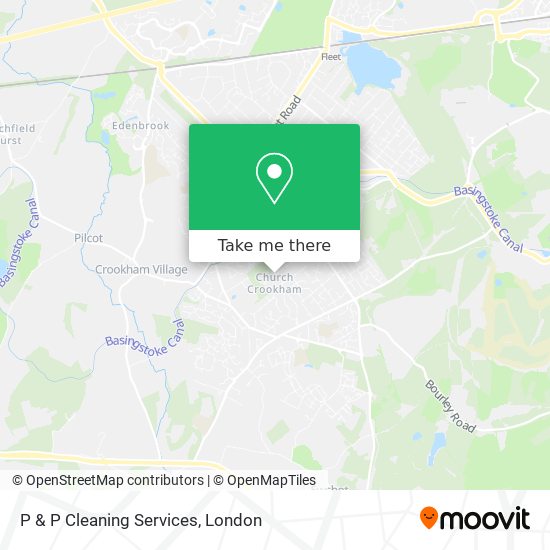 P & P Cleaning Services map