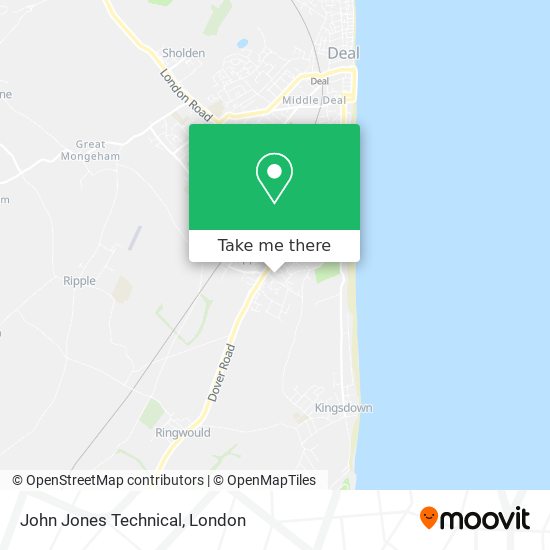 John Jones Technical map