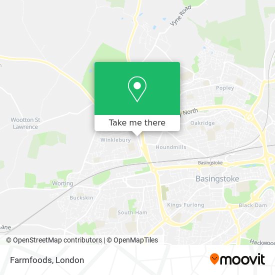 Farmfoods map