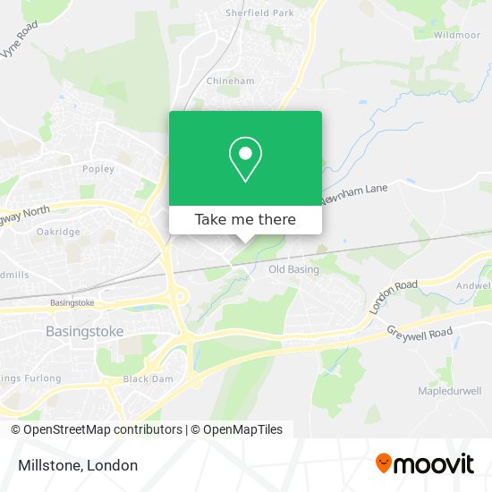 Millstone map