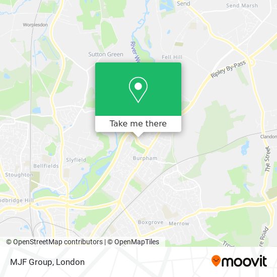 MJF Group map