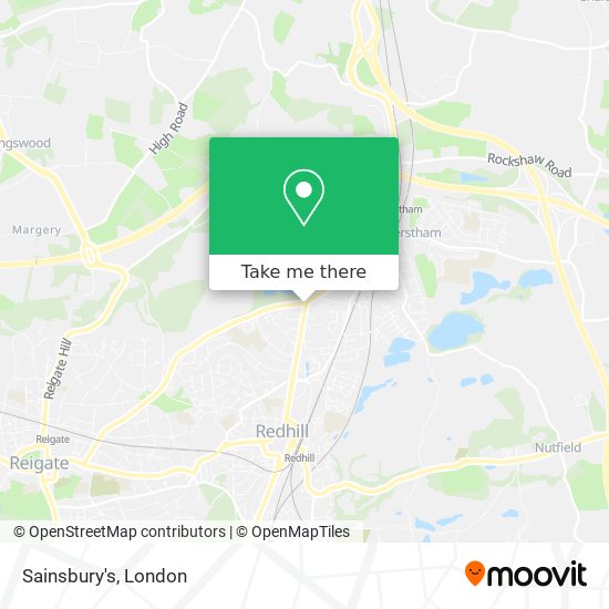 Sainsbury's map