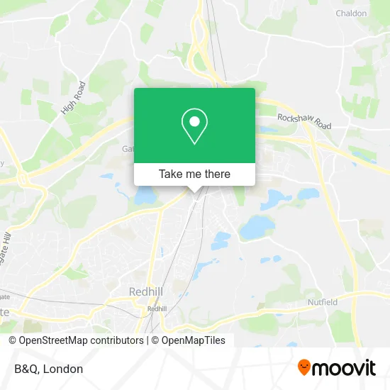 B&Q map