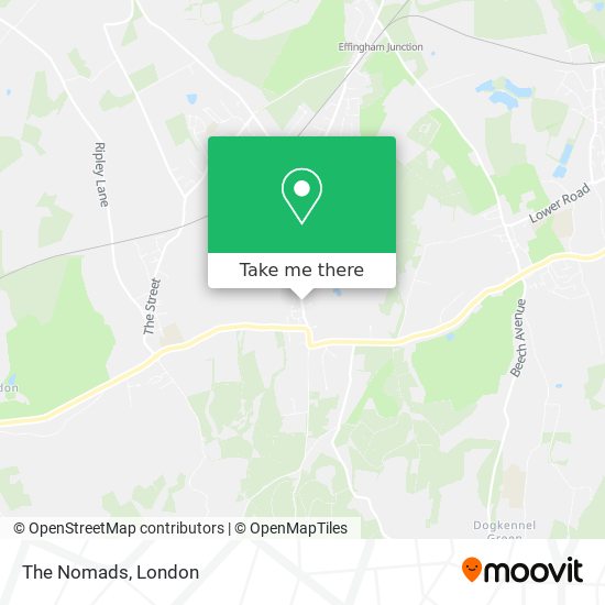 The Nomads map