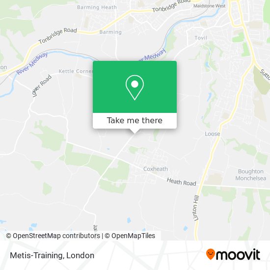Metis-Training map