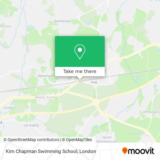 Kim Chapman Swimming School map