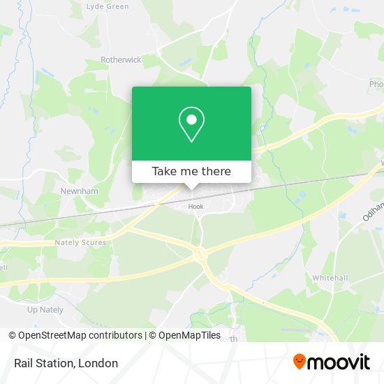 Rail Station map