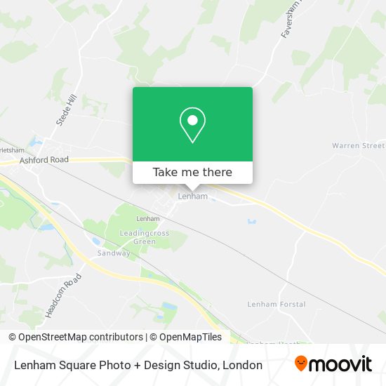 Lenham Square Photo + Design Studio map