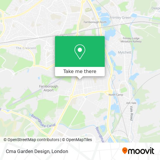 Cma Garden Design map