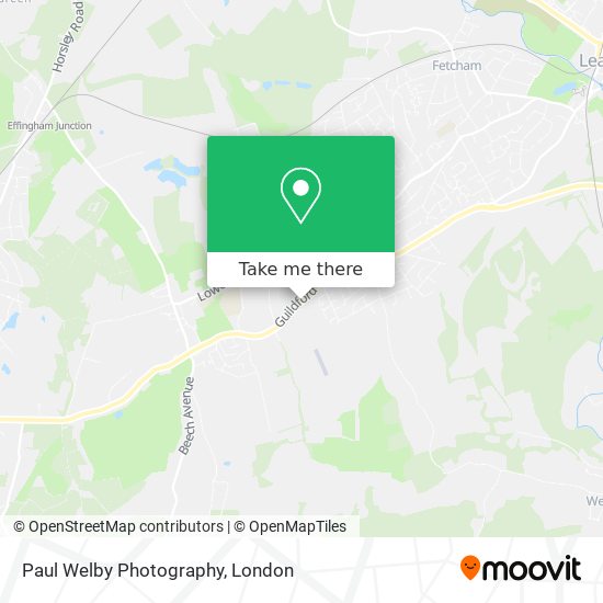Paul Welby Photography map