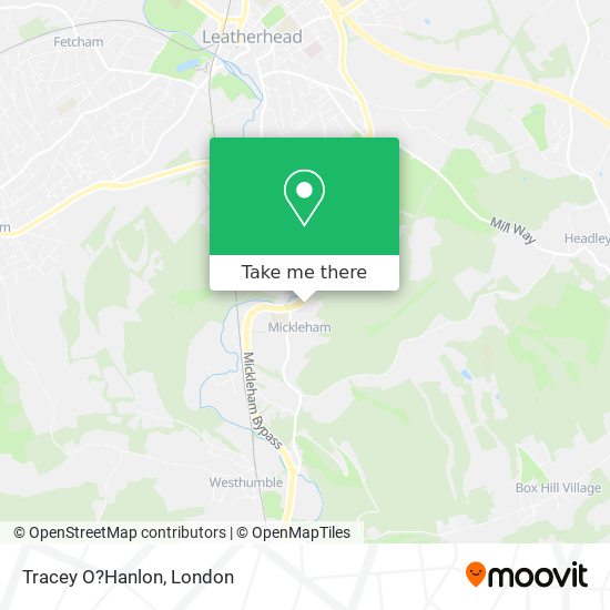 Tracey O?Hanlon map