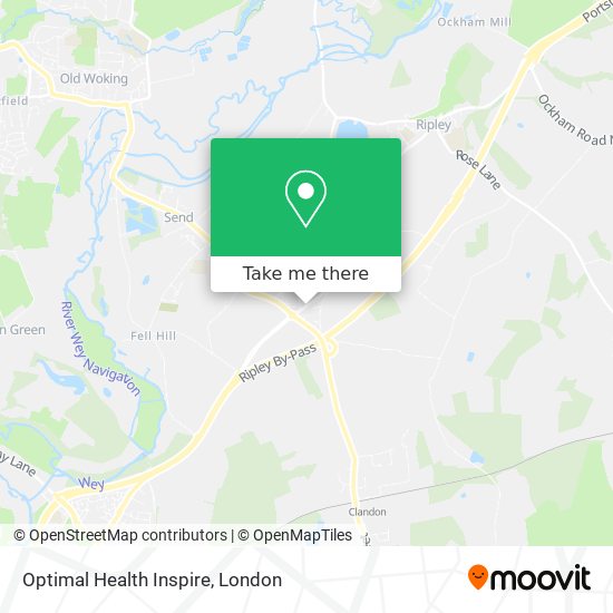 Optimal Health Inspire map