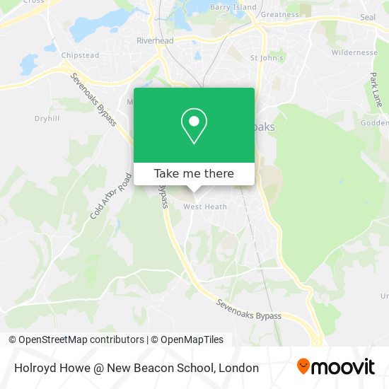 Holroyd Howe @ New Beacon School map