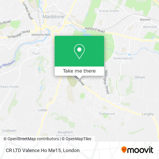 CR LTD Valence Ho Me15 map
