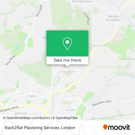 Back2flat Plastering Services map