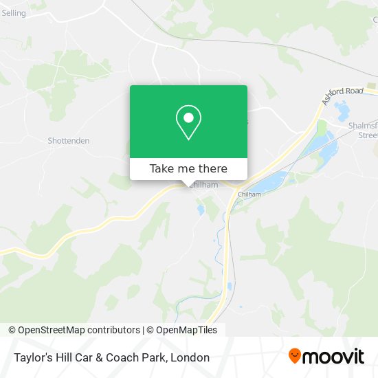 Taylor's Hill Car & Coach Park map