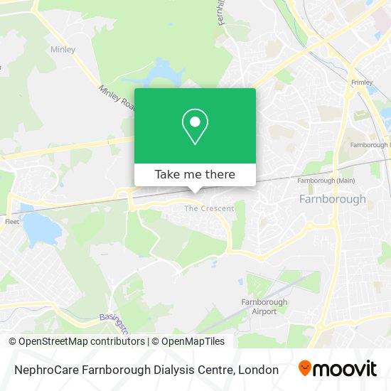 NephroCare Farnborough Dialysis Centre map