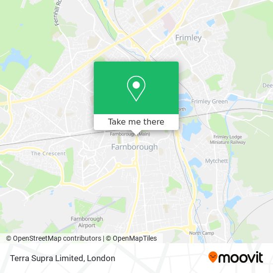 Terra Supra Limited map