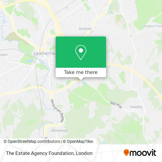 The Estate Agency Foundation map