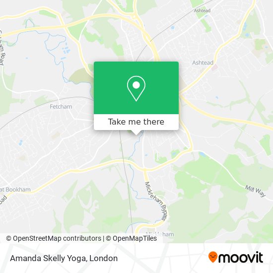 Amanda Skelly Yoga map