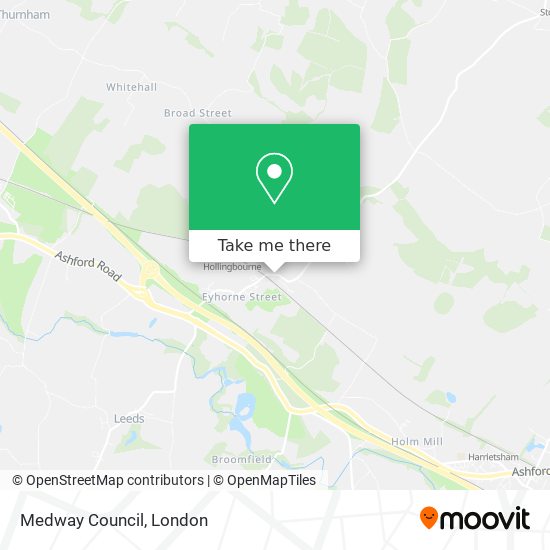 Medway Council map