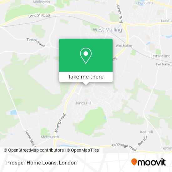 Prosper Home Loans map