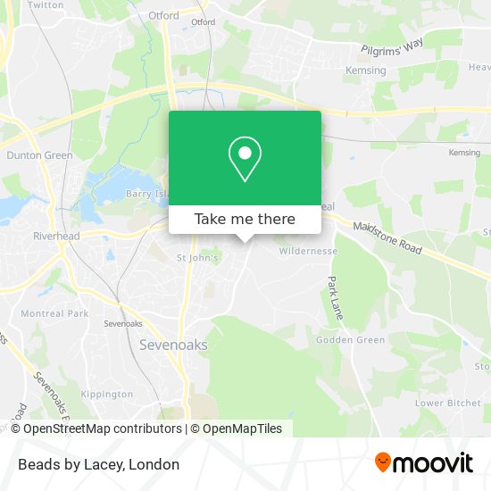 Beads by Lacey map