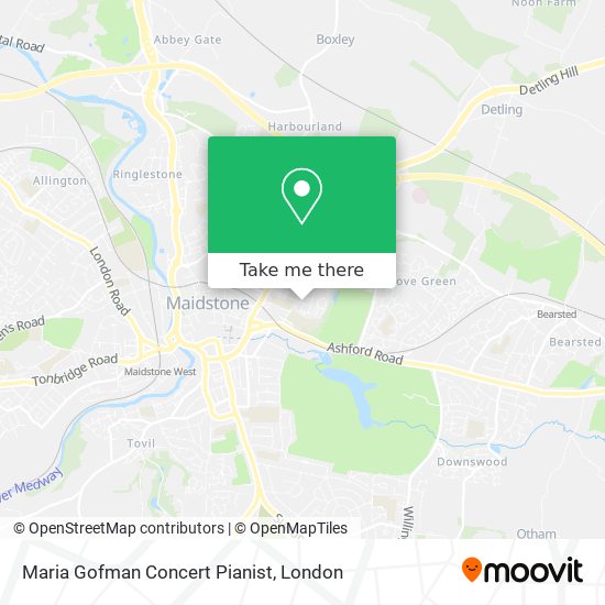 Maria Gofman Concert Pianist map