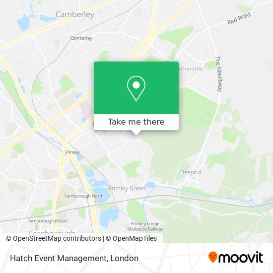 Hatch Event Management map