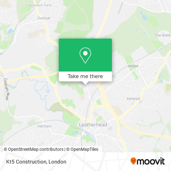 Kt5 Construction map
