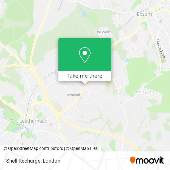 Shell Recharge map