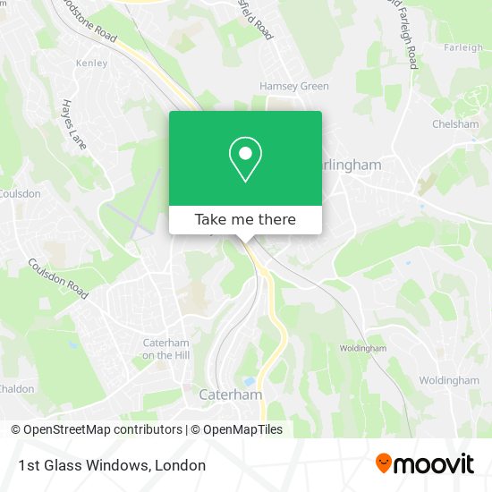 1st Glass Windows map