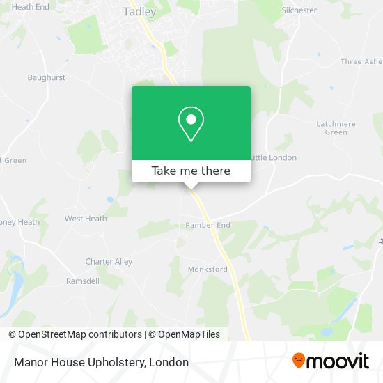 Manor House Upholstery map