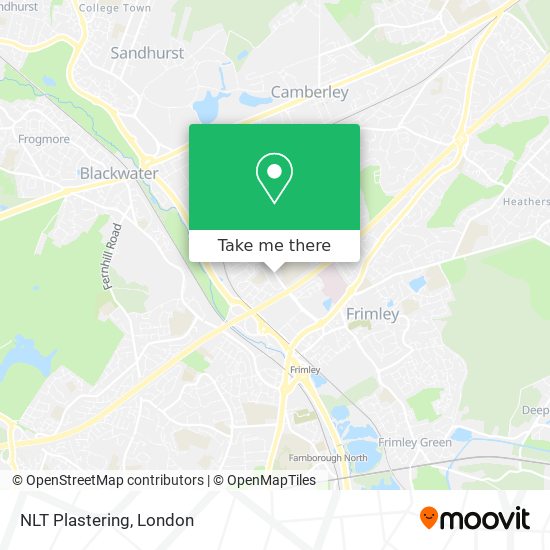 NLT Plastering map