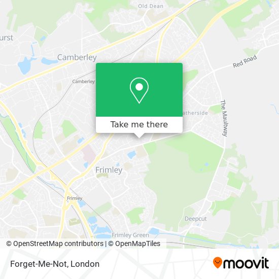 Forget-Me-Not map
