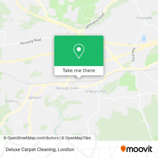 Deluxe Carpet Cleaning map