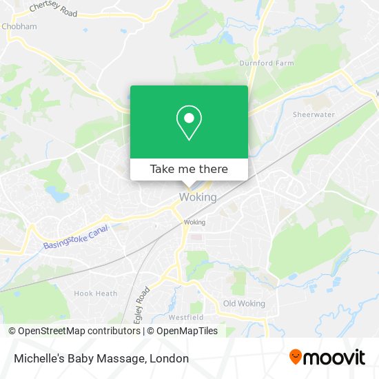 Michelle's Baby Massage map