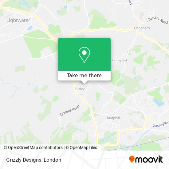 Grizzly Designs map