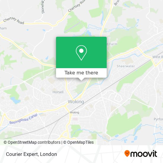 Courier Expert map