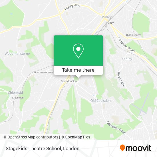 Stagekids Theatre School map