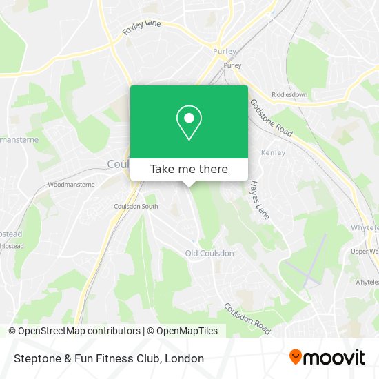 Steptone & Fun Fitness Club map