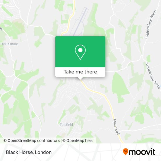 Black Horse map