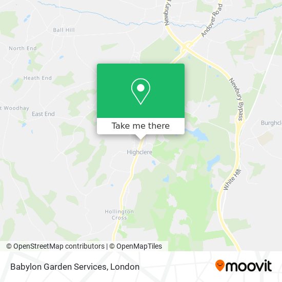 Babylon Garden Services map