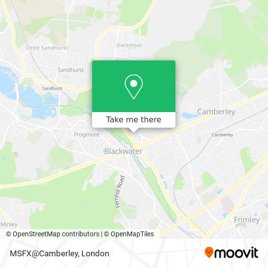 MSFX@Camberley map
